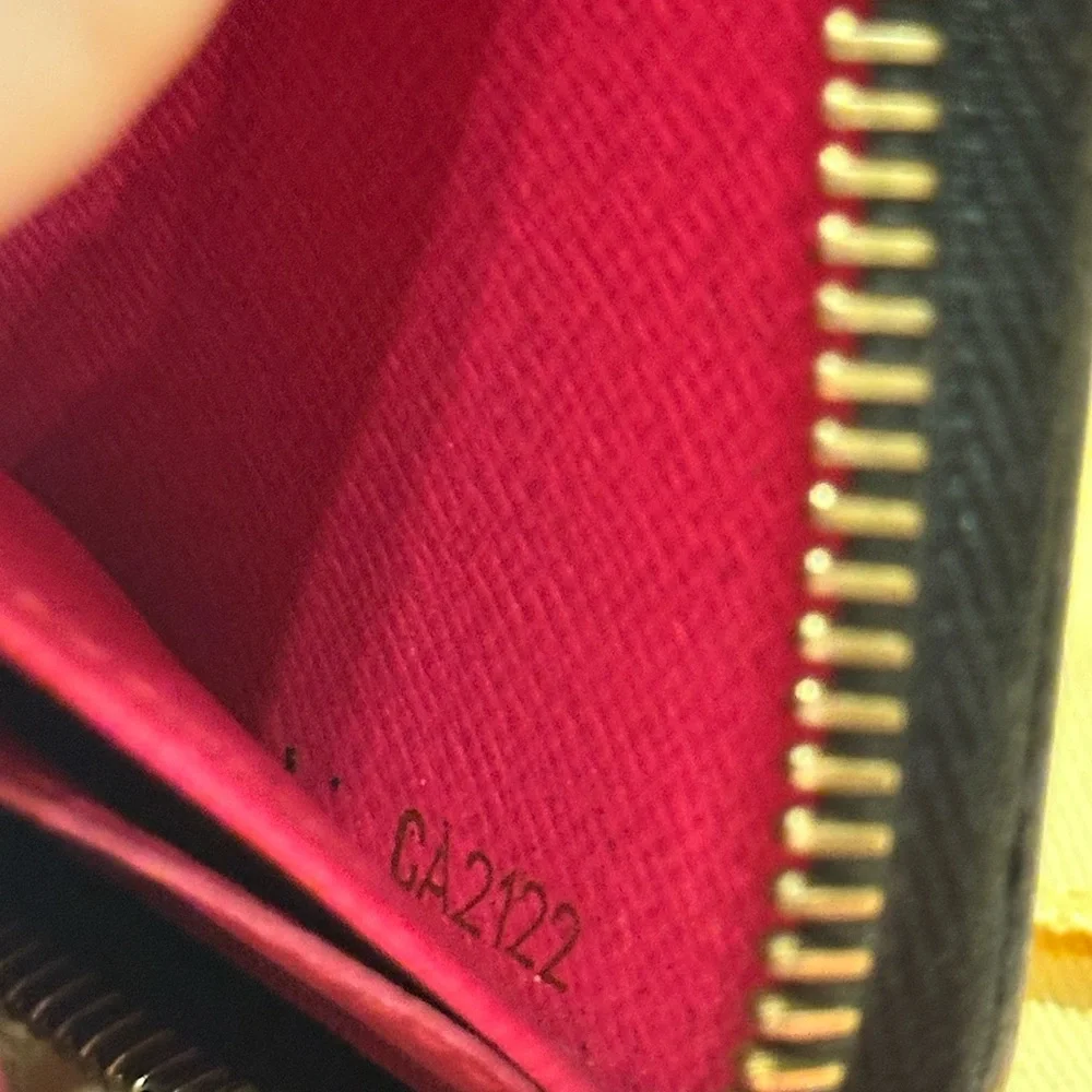 Louis Vuitton Multicolor Zippy Wallet Pink